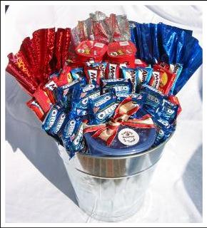 Bucket Basket for a painter who loves to snack and paint.