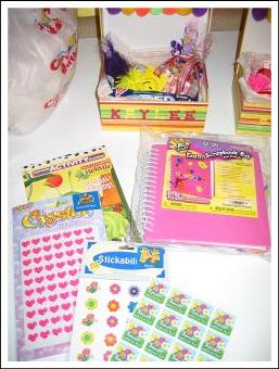 Fun Baskets for a kid's group